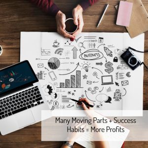 many moving parts in business
