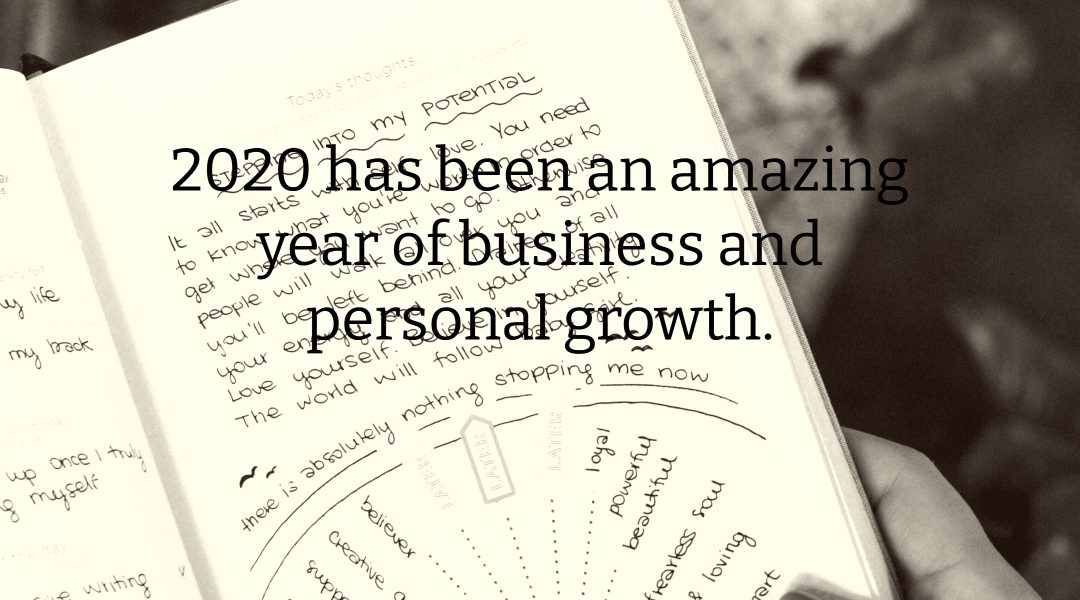 2020 Amazing Year of Growth
